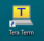 Tera Term-ショートカットアイコンをクリックで起動
